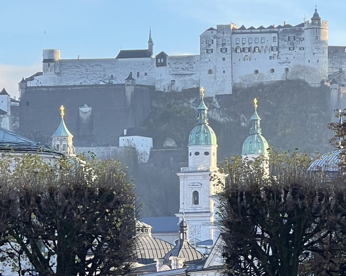Europe Day 6: Salzburg - Mozart (& balls), Nockerl & Hohensalzburg